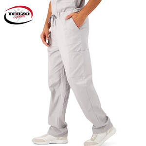 ชุดยูนิเซ็กซ์ผ้าแคนวาสสำหรับพยาบาลแบบขายส่งสั่งทำได้ พร้อมคุณสมบัติแห้งเร็วและระบายอากาศดี กางเกงจ็อกเกอร์พิมพ์ลายสำหรับผู้ชาย - Product Image 5