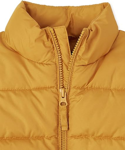 Ventes en gros de vestes matelassées d'hiver personnalisées 100% polyester pour hommes, veste d'extérieur chaude à col montant - Product Image 3