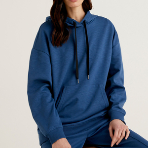 Sudadera con capucha de algodón para mujer, suéter femenino de estilo profesional, a la medida - Product Image 3