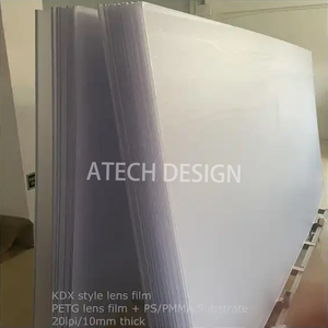แผ่นเลนติกูลาร์ 3 มิติ ขนาดสั่งทำได้ พร้อมแผ่นรองกาว PET - Product Image 4