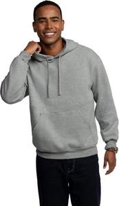 Jersey de invierno para hombre, sudadera gruesa de algodón, sudadera de gran tamaño con hombros caídos, patrón sólido, ropa de calle, logotipo personalizado, ajuste a la moda - Product Image 4