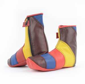 Pure Genuine Leather High Quality Muslim Prayer <b>Socks</b> Wholesale Price Leather Khuff Khuffains With Zipper Slipper Leather <b>Socks</b> - Product Image 3