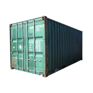 Contenedor de envío de carga seca de cubo alto de 40 pies nuevo y usado/contenedores de envío de cubo alto usados en todo el mundo