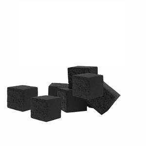 Briqueta de cachimba Shisha de alta calidad Premium, cáscara de coco Natural, forma de cubo de carbón negro, fabricante directo de fábrica para - Product Image 4