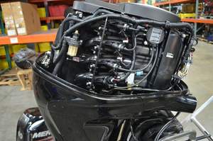 Moteur hors-bord d'occasion 2014 M-erc-ur-y de qualité industrielle 40 ch 4 temps OEM 20 arbre long 290 heures - Product Image 3