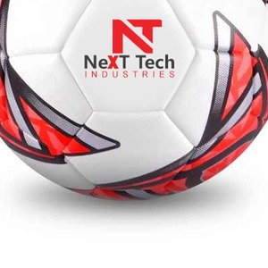 เทคโนโลยีการแข่งขันฟุตบอลไฮบริดแบบมืออาชีพวัสดุพื้นผิว TPU ลูกบอลออกแบบเองและโลโก้ตามสั่ง - Product Image 5