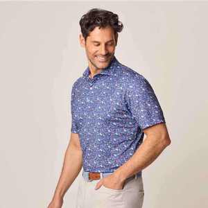 Camiseta Polo de Algodón 100% de 260 Gramos con Bloques de Color, Nueva Colección de Verano, Personalizable para Fabricantes de Ropa, con Cierre y Mangas Cortas para Hombre - Product Image 3