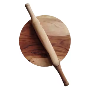 Premium Custom <b>Wooden</b> <b>Rolling</b> <b>Pin</b> & Chakla Set Handmade Belan for Hotel & Commercial Kitchen Applications - Product Image 4