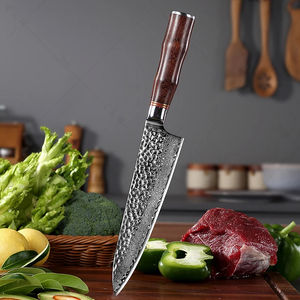 Cuchillo de Chef de 8 Pulgadas, Cuchillo de Cocina de Acero de Damasco de 67 Capas con Mango de Madera de Palisandro - Product Image 2
