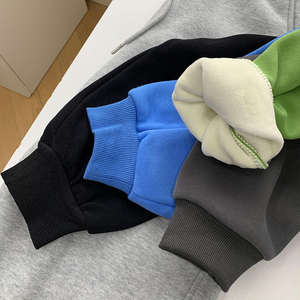 Sweats à capuche en coton doux 280GSM Sweatshirts unisexes légers Vêtements élégants et confortables Vente en gros directe d'usine Logo personnalisé - Product Image 2