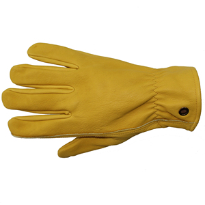 Guantes de Trabajo de Cuero para Hombre y Mujer, Guantes de Seguridad para Jardinería, Construcción, Cuero Vacuno, Guantes de Trabajo Industriales Económicos - Product Image 1