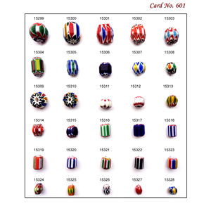 Cuentas de Vidrio Redondas de Alta Calidad Hechas a Mano para la Elaboración de Joyas y Producto de Moda a los Precios Más Bajos - Product Image 6