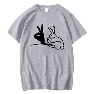 Camiseta de Hombre, Moda Casual, Alta Calidad, 100% Algodón, Diseño Divertido y Fresco, Estampado, Holgada, Verano, Cuello Redondo, Playeras Masculinas - Product Image 4