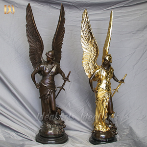 Exquisito bronce Cupido <span class=keywords><strong>Eros</strong></span> bebé Cupido estatua hecha a mano Ángel querubín <span class=keywords><strong>escultura</strong></span> Vintage decoración del hogar para jardín interior regalo - Product Image 5