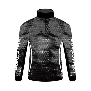 Wholesale <b>Men</b> Fishing Wear <b>Shirts</b> Custom Made Long Sleeves Polyester Jersey UV Protection Fishing <b>Shirt</b> - Product Image 6