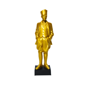 Statue 3D d'Atatürk, figurine moderne en plastique pour la décoration de la maison, M18 par Moderinna pour anniversaire et remerciement - Product Image 2