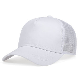 Gorra de camionero clásica hecha a medida de fábrica, gorra de malla ajustable, logotipo estampado de hojaldre, malla de gamuza de 5 paneles, gorra de camionero - Product Image 6