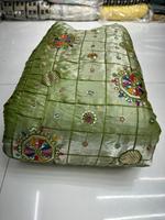 Tissu à paillettes brodé de luxe pour robes de mariée Exporter du matériel de qualité du fournisseur indien de confiance pour la mode