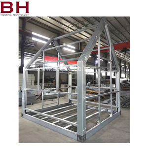 Construction de villas et de <span class=keywords><strong>b</strong></span>âtiments immobiliers en conteneurs démontables de 20 pieds pour un assemblage rapide - Product Image 4