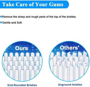Medical-Elastomer Gum Protect Replacement Round <b>Heads</b> Generic for Oral Bs Electric <b>Toothbrush</b> Refills Wholesale - Product Image 3