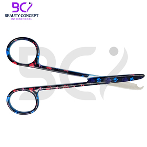 5,5 Lister Médico Quirúrgico Enfermera Calidad Premium Buena Venta Tijeras de vendaje quirúrgico de acero inoxidable - Product Image 4