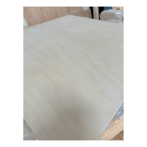 Natural Birch Veneer Plywood Sheet 9-12-15-18-21mm Thickness Rubber Core Commercial Furniture E0 Decoration Vietnam Manufactory