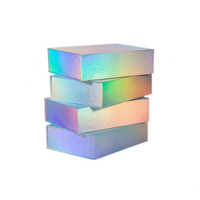 Boîte cadeau en carton rigide avec logo personnalisé, nouveau design, lamination mate, doublure en éponge, fermeture magnétique pliable pour parfum de luxe