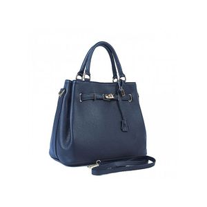 Structured Handbag in Genuine Dollar Leather - Made in <b>Italy</b> - Art. 24046 - Product Image 2