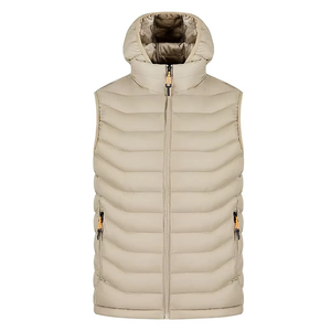 Gilets d'hiver légers pour hommes en gros, gilets chauds en duvet tendance, gilets matelassés pour hommes fabriqués au Pakistan, gilets matelassés imperméables - Product Image 5