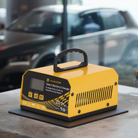 AK-20 12V 24V chargeur de batterie automatique rapide industriel 10A-20A port cc de voiture/moto au plomb