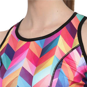 Athletic High Elastic Fitness Wear Conjunto de gimnasio de yoga sin costuras Medias ajustadas Conjuntos de Yoga de dos piezas para mujeres - Product Image 6