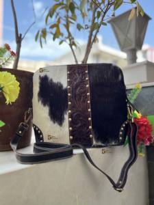 Bolso de cuero de piel de vaca tallado a mano bolso de nuevo diseño bolsos bohemios de gran tamaño bolsos superventas para mujer - Product Image 5
