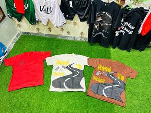 Camiseta de algodón de gran tamaño Logotipo delantero y trasero Logotipo de impresión 3D Puff Fabricante de ropa superior Solo Tansy Industry Precios bajos - Product Image 5