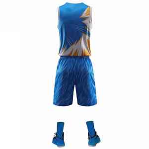 ชุดบาสเก็ตบอลกางเกงขาสั้นวัสดุโพลีเอสเตอร์100% ออกแบบได้ตามที่ต้องการ - Product Image 4