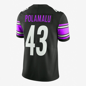 Maillot de football américain par sublimation 2025 Maillot de football américain personnalisé pour homme Maillot de sport col V respirant imprimé pour adultes - Product Image 2