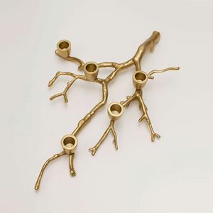 Soporte de luz en T de metal y madera Mezcla festiva de diseño moderno y encanto rústico decoración navideña perfecta para el hogar y la Oficina - Product Image 1