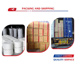 Couverture en fibre céramique avec feuille d'aluminium, épaisseur 25 mm, rouleau d'isolation ignifuge pour four, fourneau, tuyau, revêtement thermique - Product Image 5