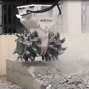 Cortadora de Tambor Transversal Wolverine BM95, Fresadora Rotatoria, Pieza de Excavadora, Cortadora de Tambor con Soporte de Montaje, Cortadora de Tambor Hidráulica - Product Image 1