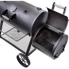 Oklahoma joe's Offset Highland moderno 5 posti in acciaio al carbonio in acciaio fumatore griglia pieghevole ferro per cucine casa campeggio - Product Image 1