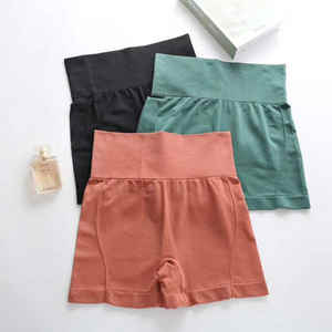 Short de Yoga taille haute pour femmes, ensemble de contrôle du ventre, vêtements d'entraînement - Product Image 6