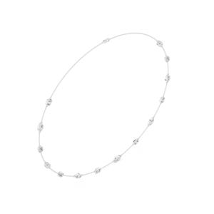 Collar de Diamantes de Corte Marquesa Cultivados en Laboratorio con Certificación IGI de Plata de Ley 925 de Lujo para Mujer VDS para Bodas, Fiestas, Compromisos y Regalos - Product Image 2