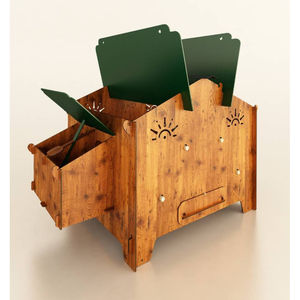 Gallinero doméstico supergrande resistente externo laminado HPL de alta calidad fabricado en Italia - Product Image 4