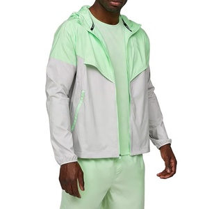 Ensemble coupe-vent pour homme, 100% polyester, 180g, veste légère extensible, pantalon flexible, course à pied, entraînement, voyage, quotidien - Product Image 5