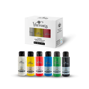 Viktoria 6-Piece Set of 60ml <b>Acrylic</b> <b>Paints</b> Akrilik Boya 6lı - Product Image 1