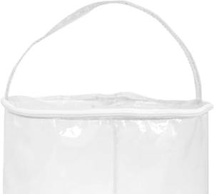 Étui pour fez maçonnique - Matériau transparent avec fermeture éclair, type de tissu : plastique. Instructions d'entretien : Lavage à la main uniquement. - Product Image 4