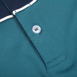 Camisetas de Hombre de Alta Calidad, Corte Regular, Sólidas, Transpirables, de Secado Rápido, Ecológicas, de Poliéster/Algodón, para Uso Casual de Verano, con Logotipo Personalizado - Product Image 3