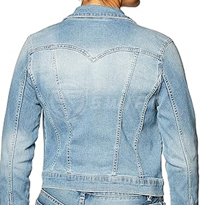 Nouvelle arrivée à la mode pour femmes veste en jean tricotée remplie de coton veste en jean polyvalente et respirante pour les tenues décontractées - Product Image 6