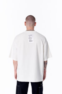 Santorini Logo-Marque Custumized-T-shirt-2025 T-shirt Streetwear surdimensionné pour homme 100% coton 240GSM 300GSM Qualité supérieure - Product Image 3