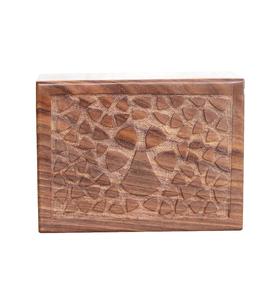 Wooden Urn <b>Box</b> <b>for</b> <b>Pet</b> <b>Ashes</b> Wood Cremation Decorative Urns Funeral Burial Handmade Rosewood Urns - Product Image 3