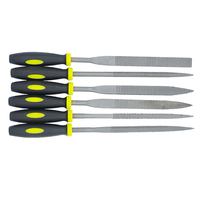 Ensemble de 6 râpes professionnelles faites à la main, outil de travail du bois, ensemble de limes à bois plates